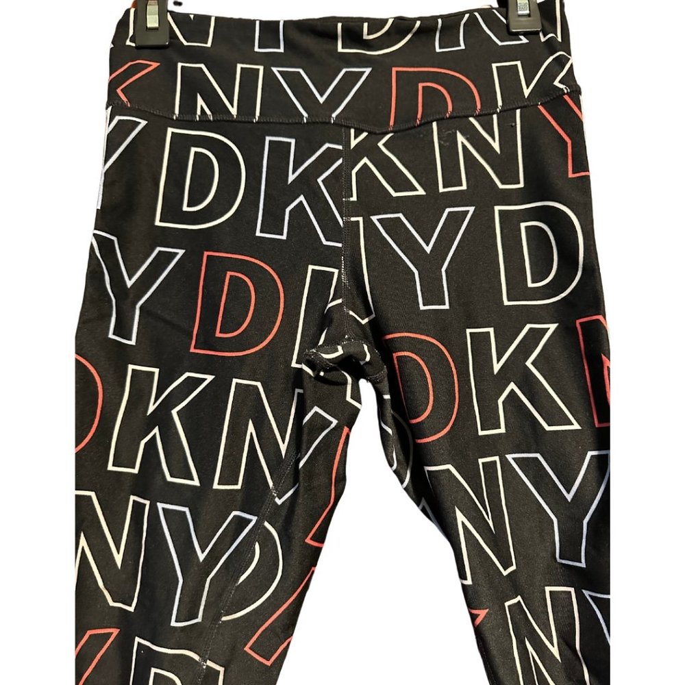 Women's DKNY Pattern Workout Leggins, Size Small